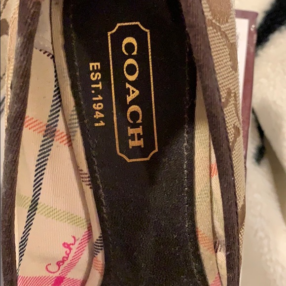 Vintage coach wedges - Picture 4 of 4